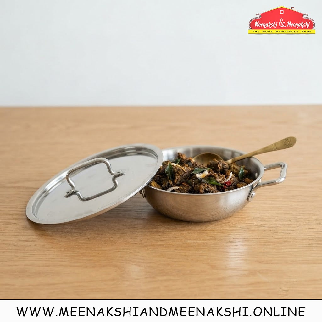 MM Maxi Triply Kadai With Lid