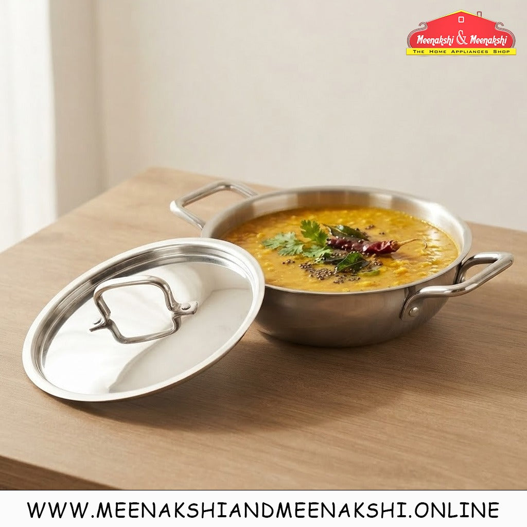 MM Maxi Triply Kadai With Lid