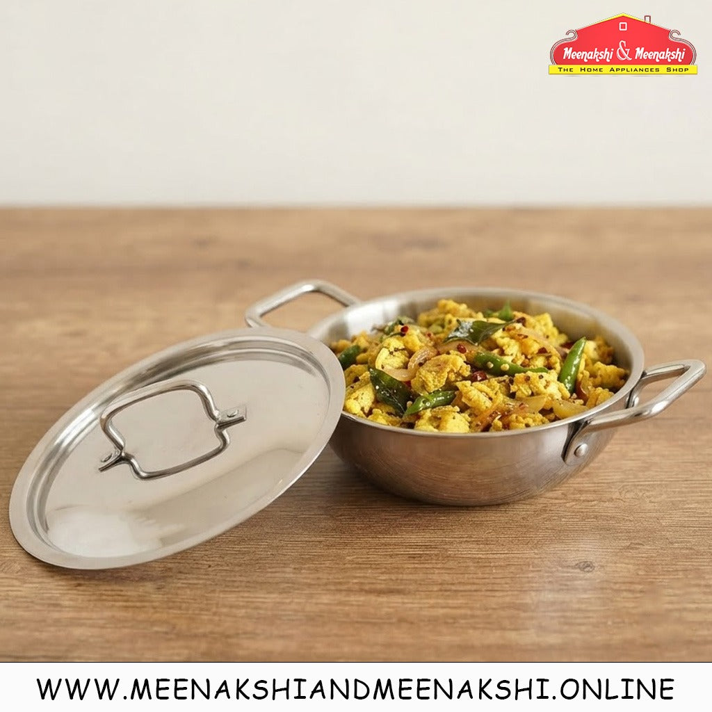 MM Maxi Triply Kadai With Lid
