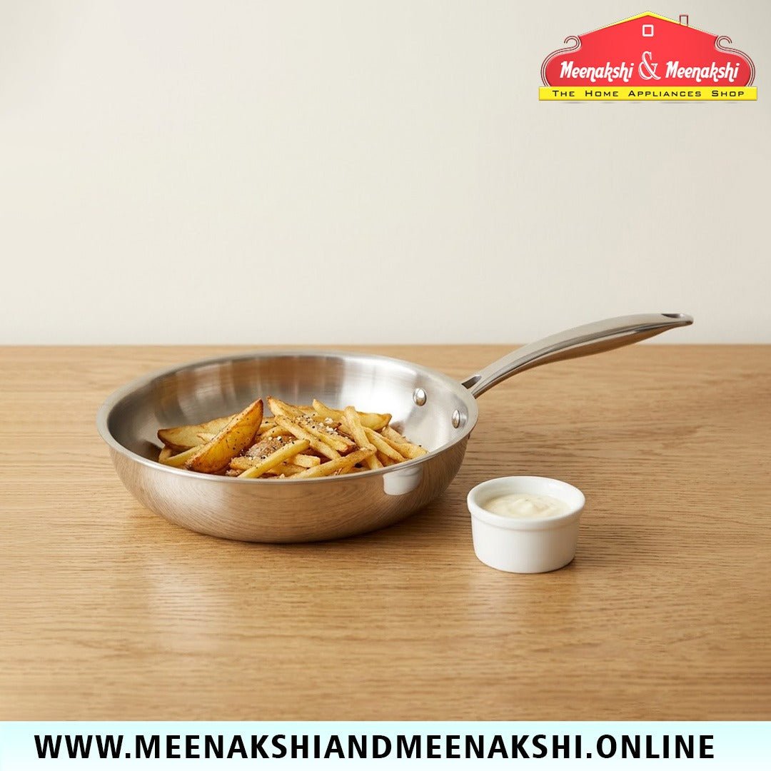 MM Maxi Triply Fry Pan With Lid
