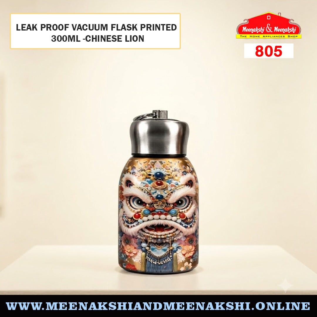 Leak Proof Vacuum Flask Printed 300ml