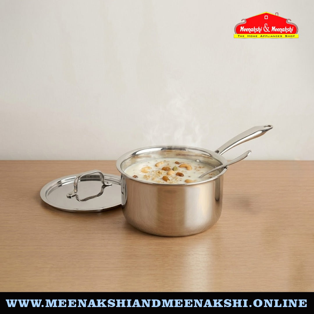 MM Maxi Triply Sauce Pan With Lid