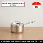 MM Maxi Triply Sauce Pan With Lid
