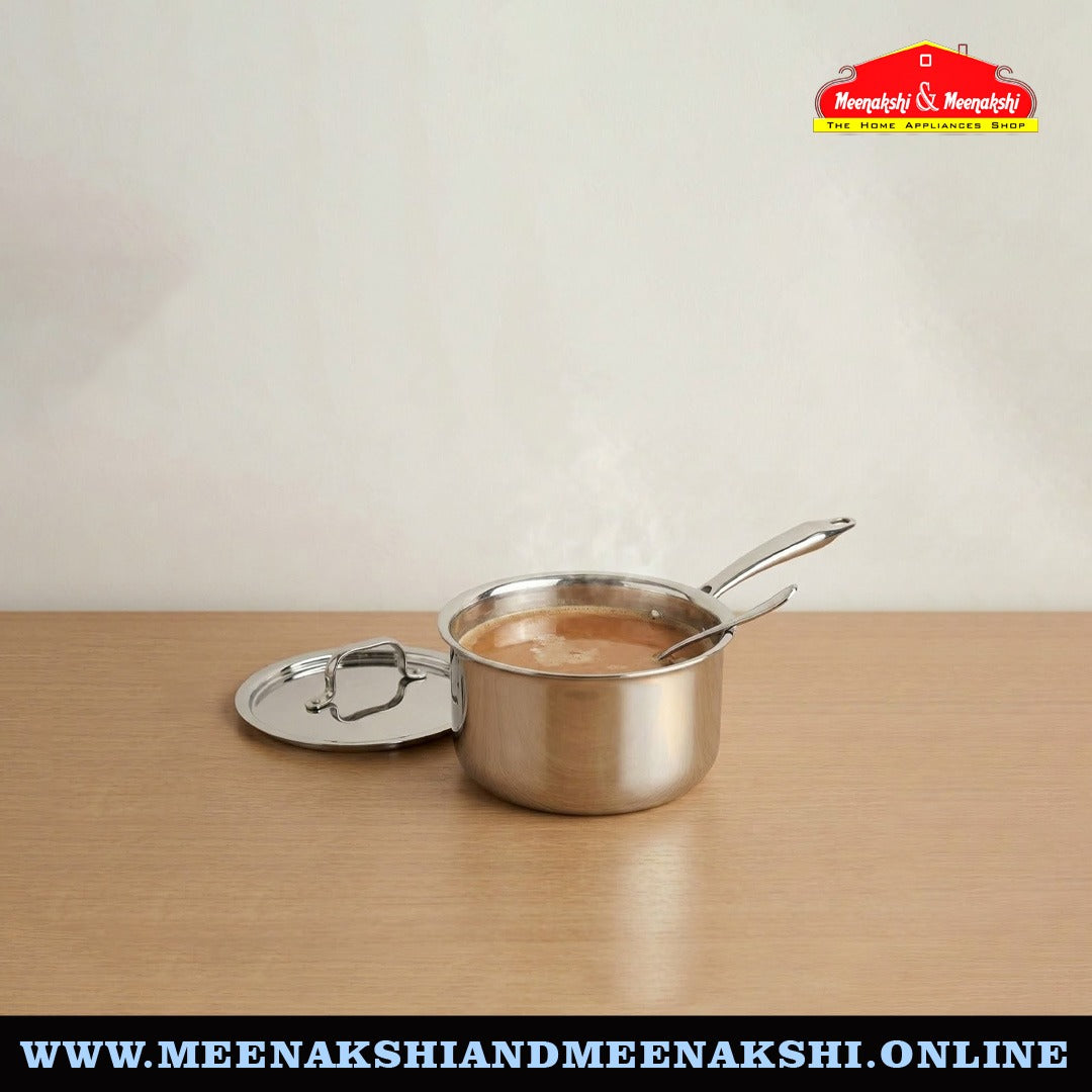 MM Maxi Triply Sauce Pan With Lid