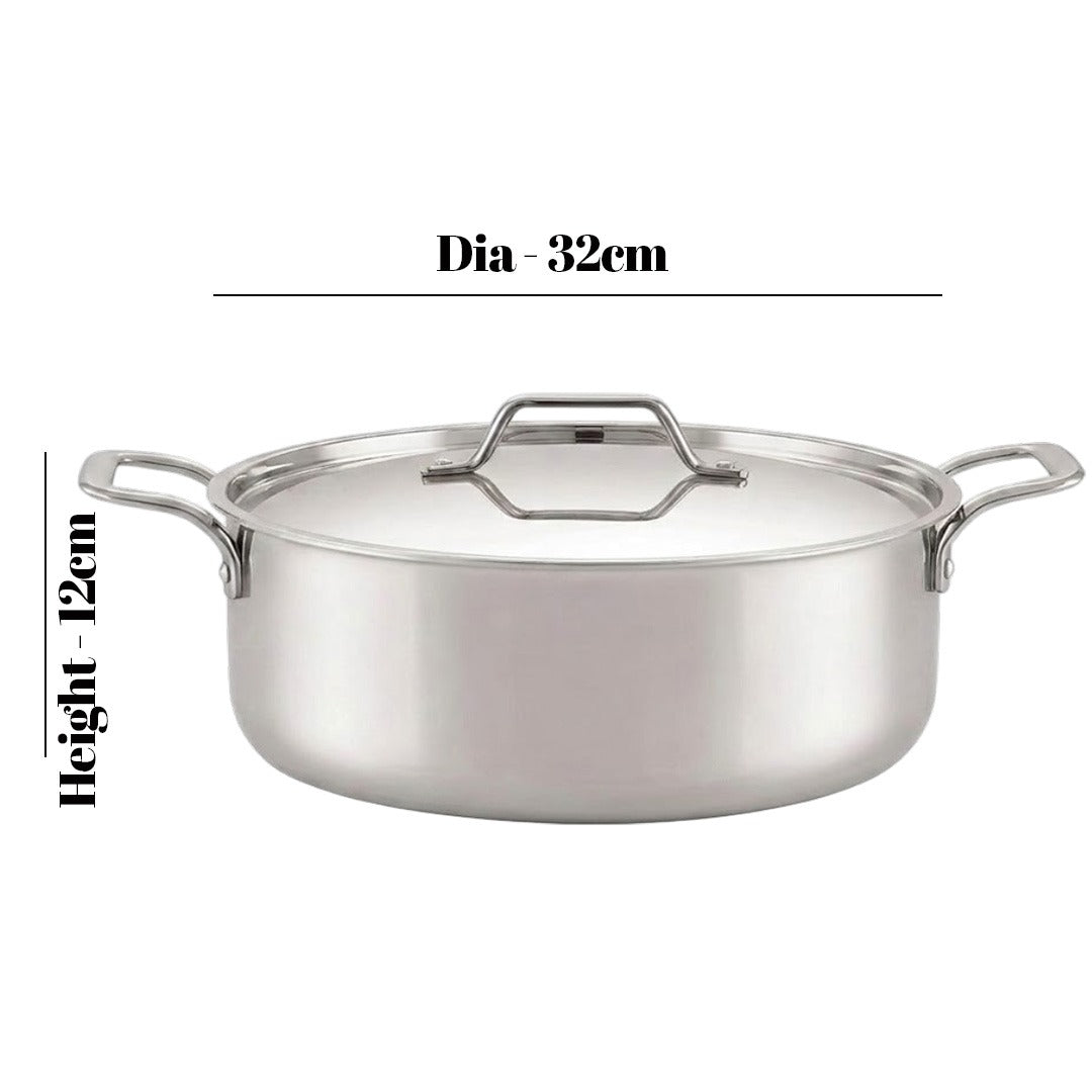 MM Triply Skillet Biriyani Pot