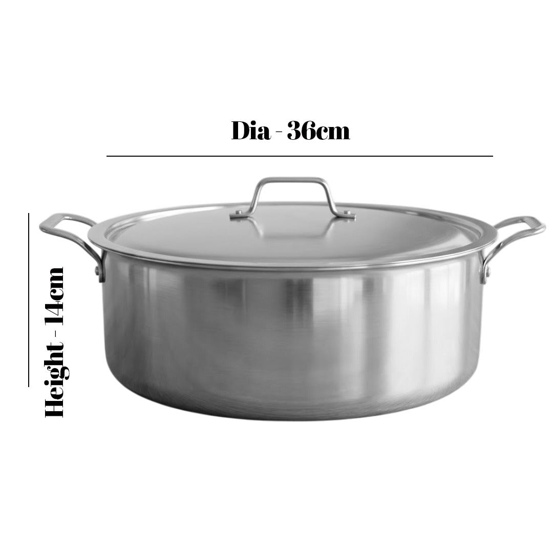 MM Triply Skillet Biriyani Pot