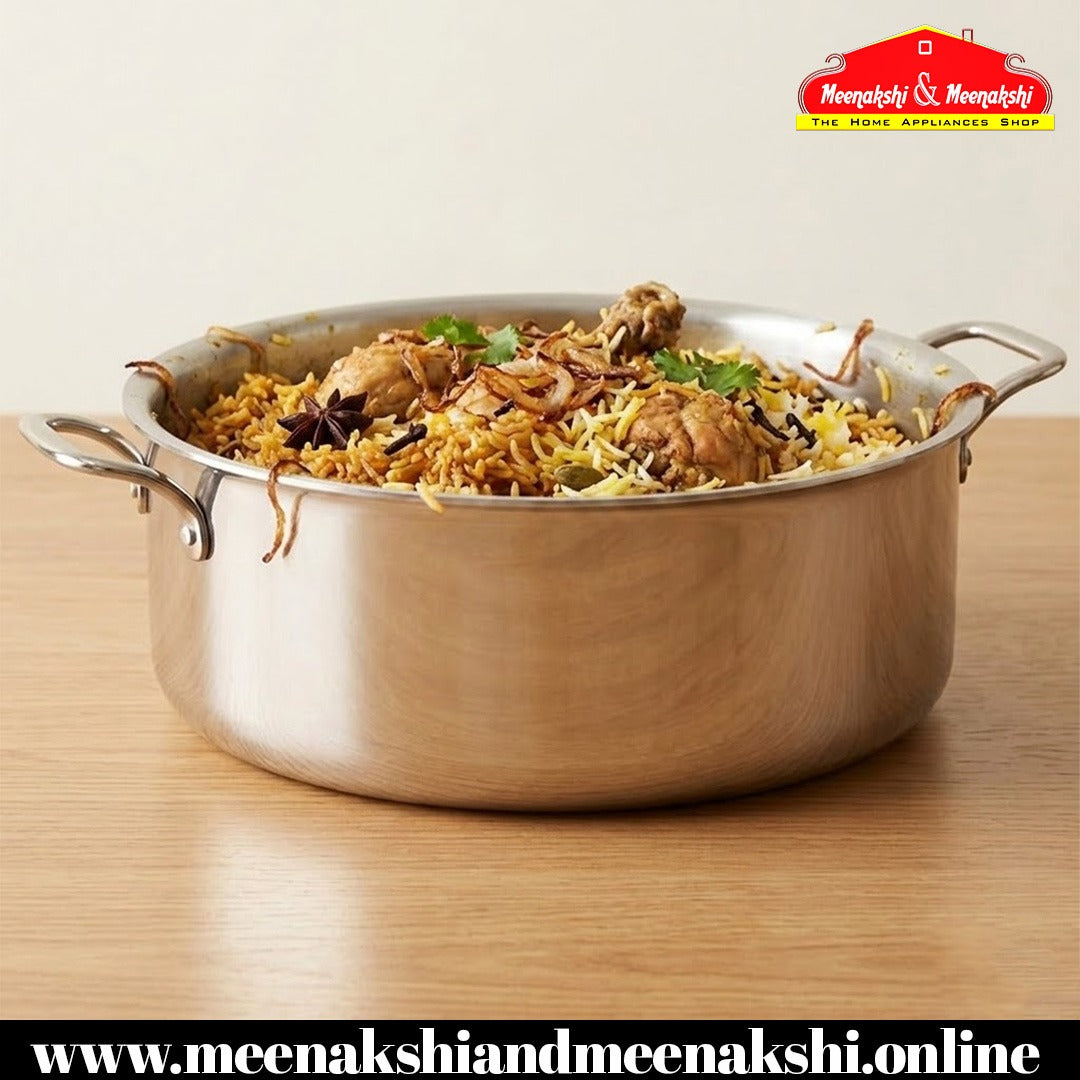 MM Triply Skillet Biriyani Pot