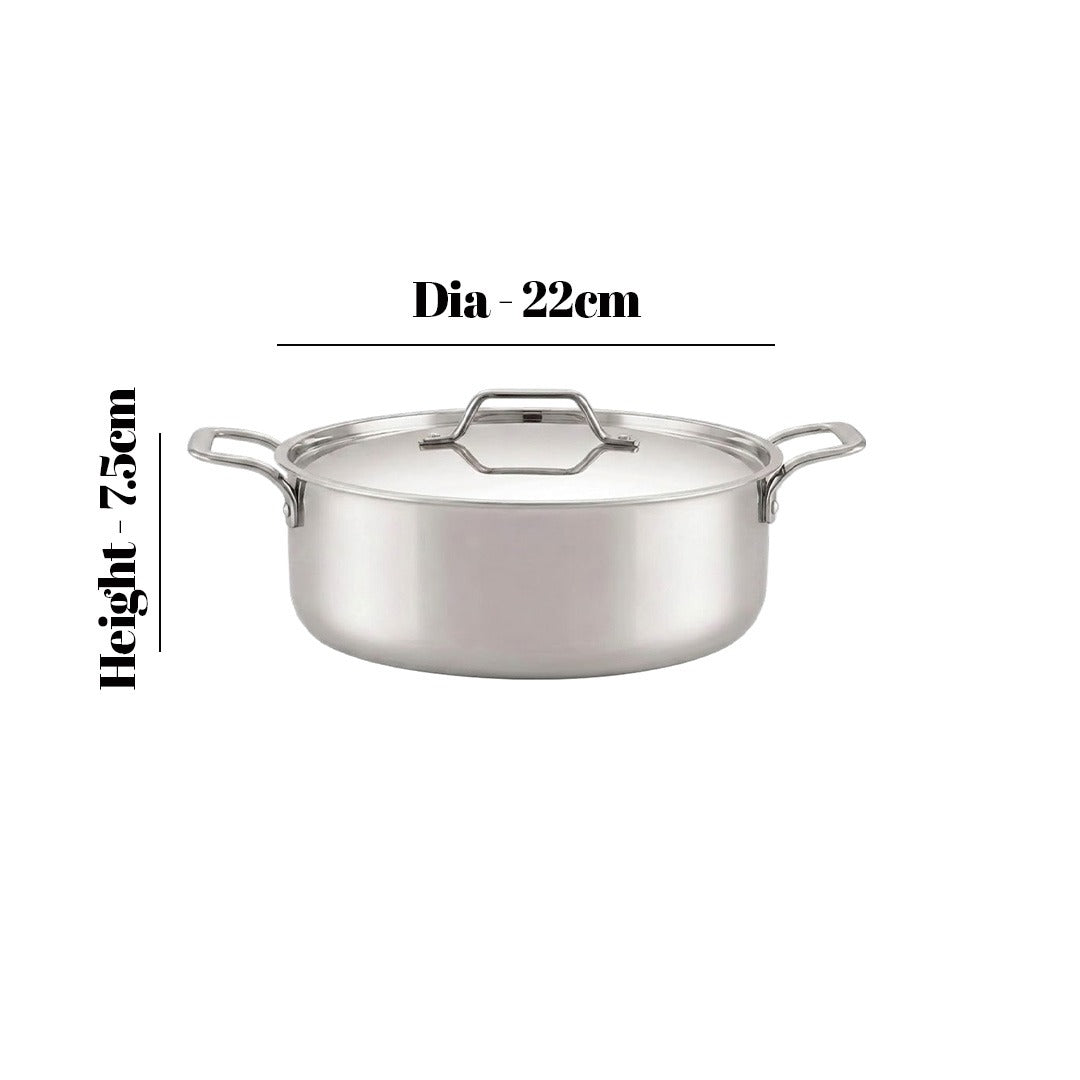 MM Triply Skillet Biriyani Pot