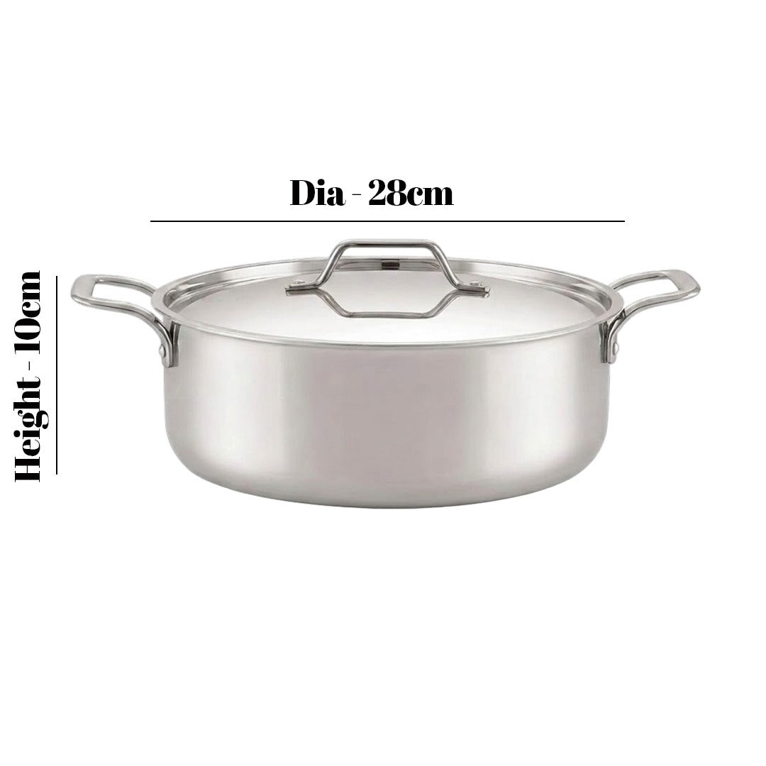 MM Triply Skillet Biriyani Pot