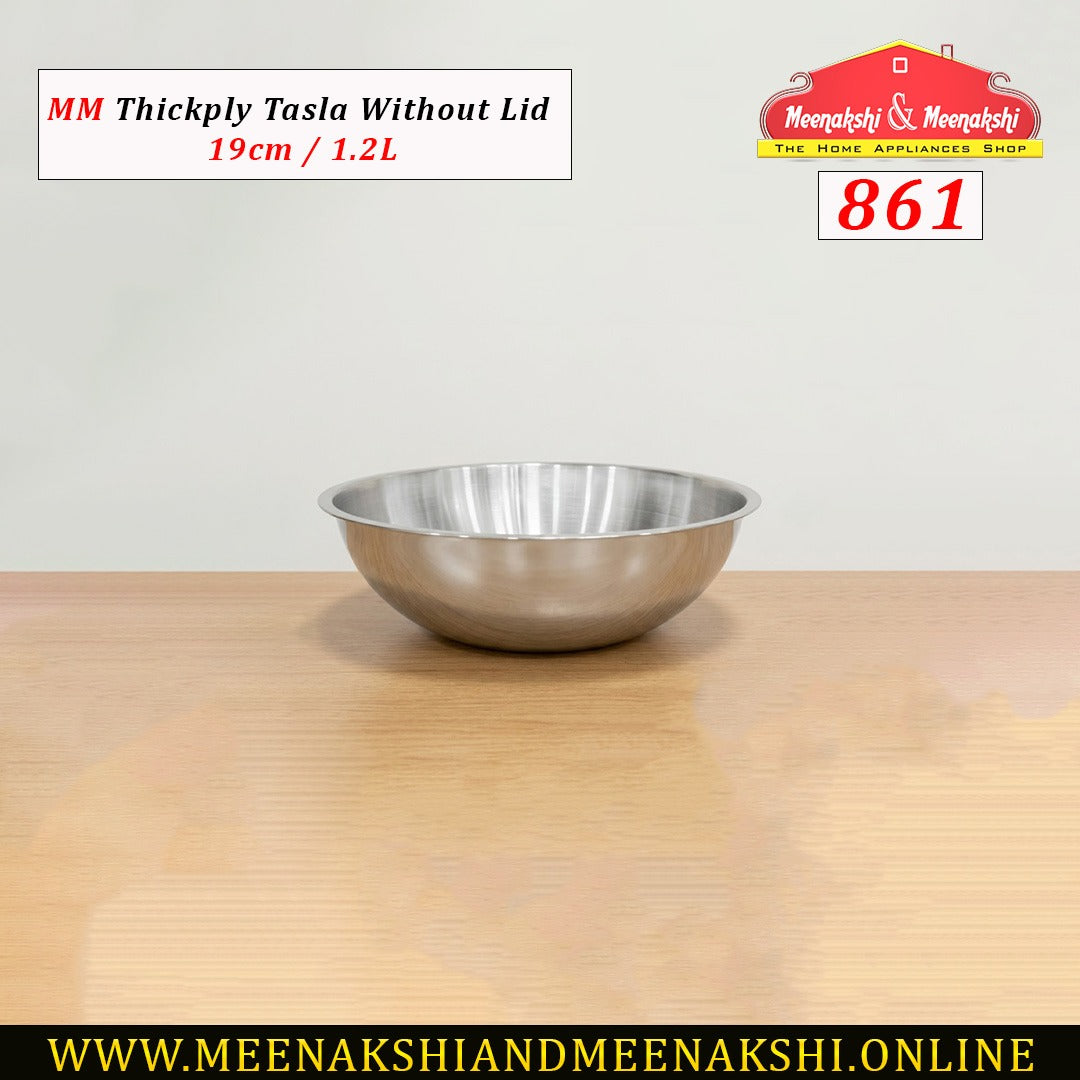 MM Thickply Tasla Without Lid