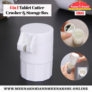 4 in 1 Tablet Cutter Crusher & Storage Box 866
