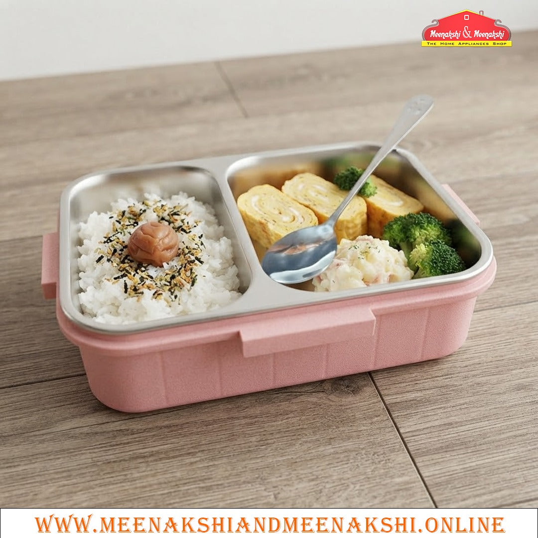 Bento 2 Partition Lunch Box 800ml + 80ml