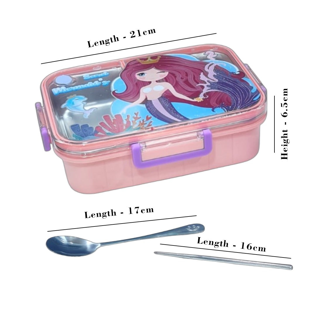 Bento 2 Partition Lunch Box 800ml + 80ml