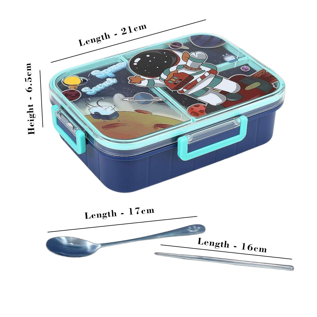 Bento 2 Partition Lunch Box 800ml + 80ml