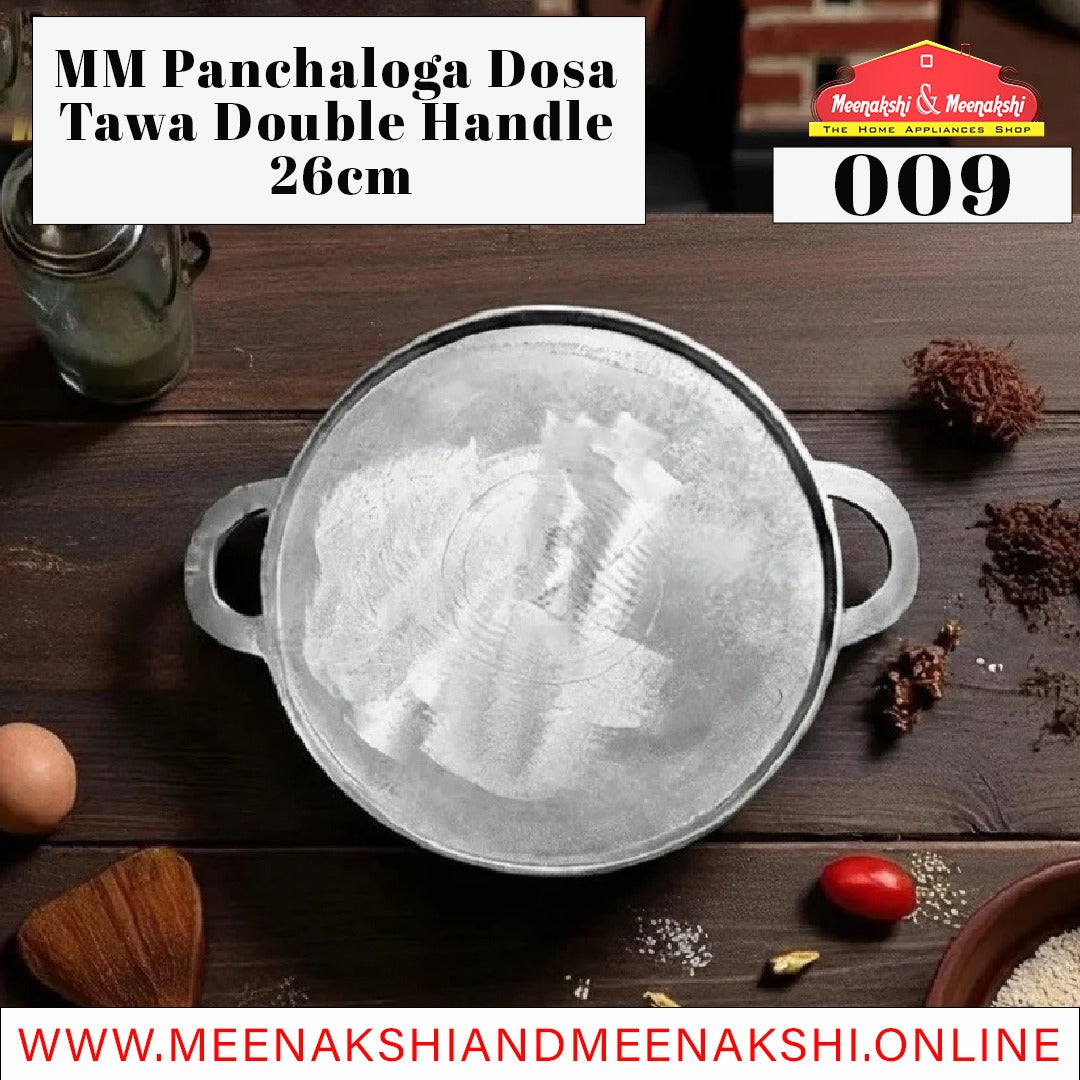 MM Panchaloga Dosa Tawa Double Handle 26cm 009
