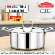 MM Maxi Triply Biriyani Pot 32cm/12L 166