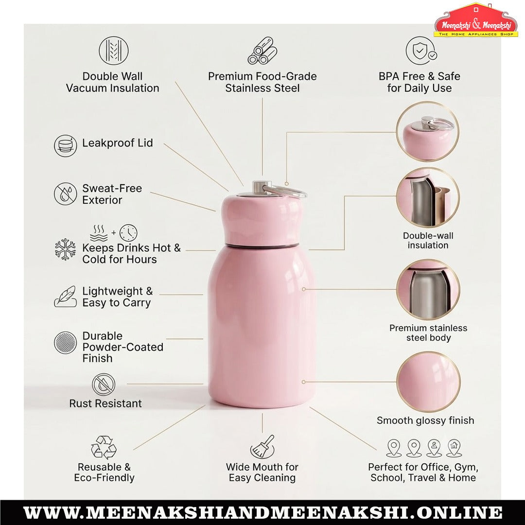Leak Proof Vacuum Flask 280ml