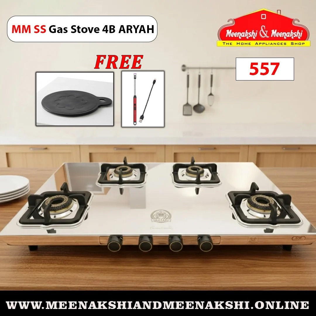 MM SS Gas Stove 4B ARYAH 557