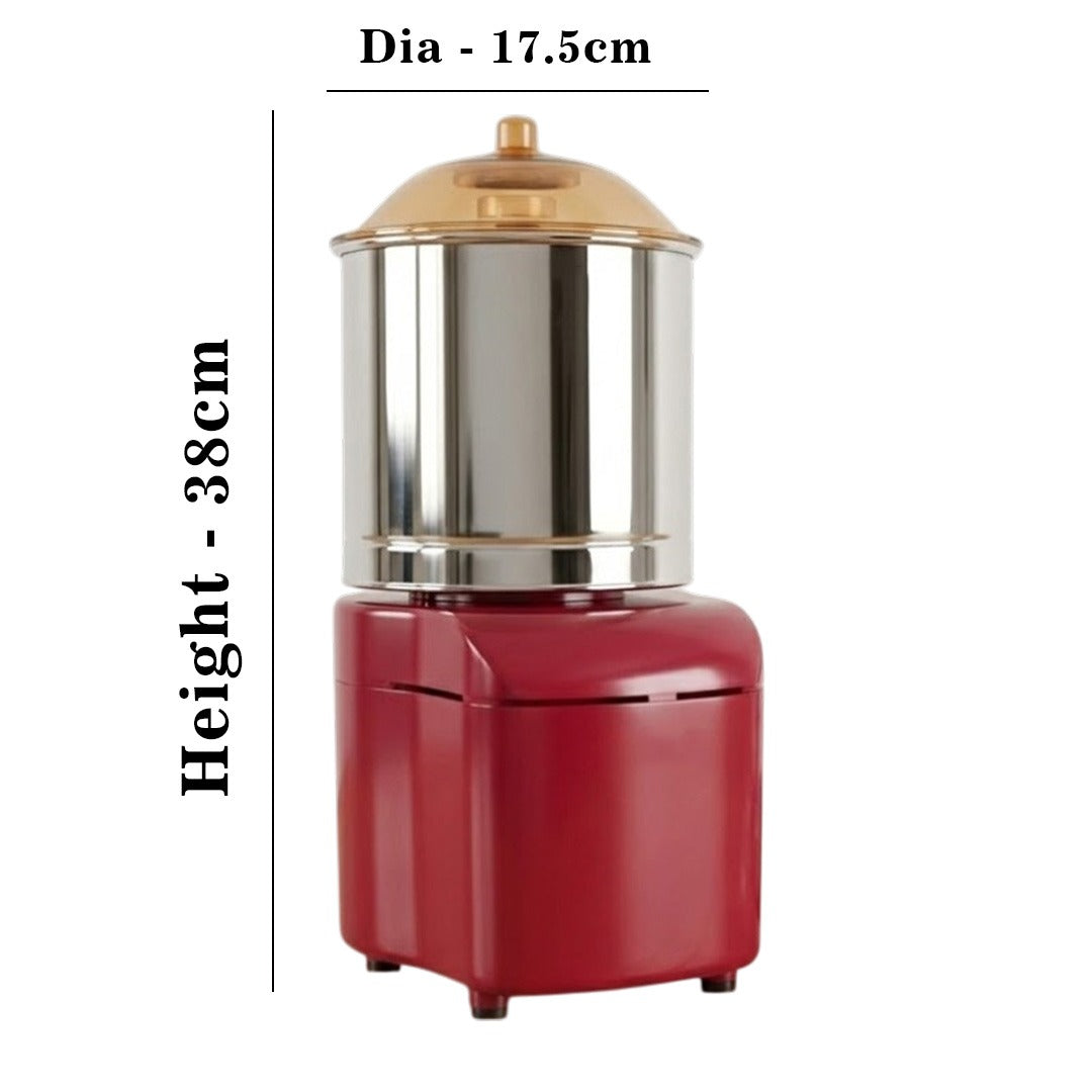 MM Masala Chutney Grinder Cherry Red