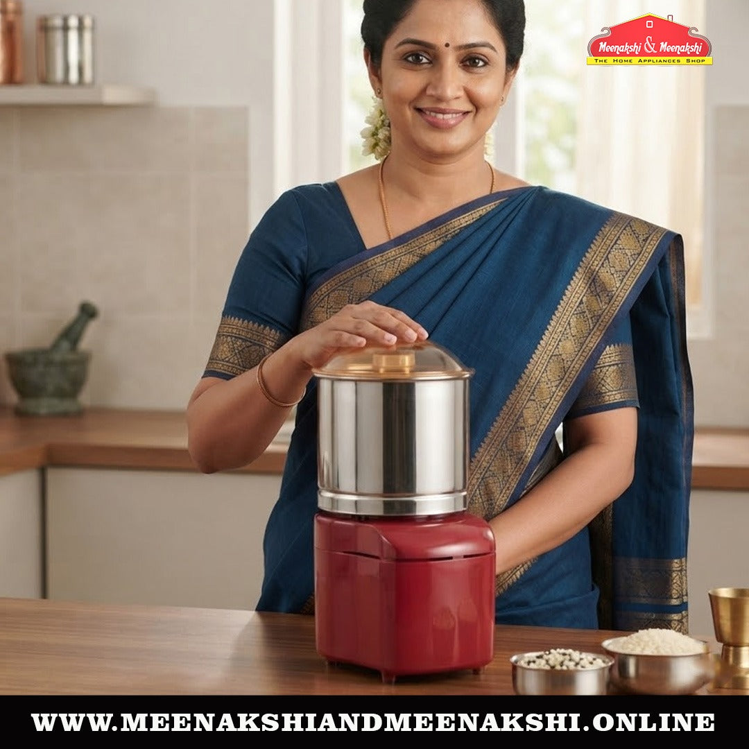 MM Masala Chutney Grinder Cherry Red