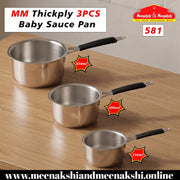 MM Thickply 3PCS Baby Sauce Pan 581