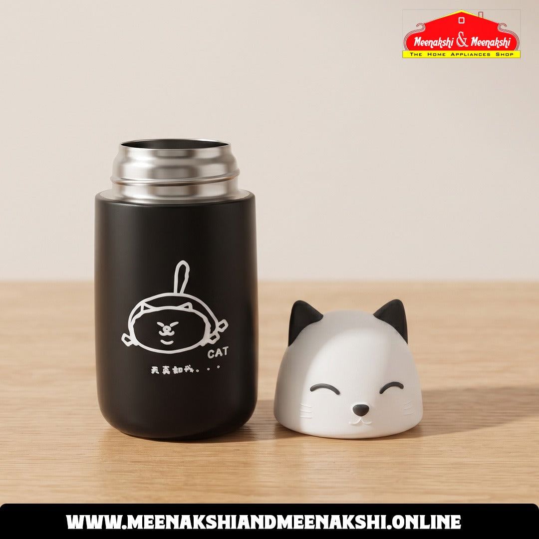 Cat Mini Hot & Cold Vacuum Bottle 260ml
