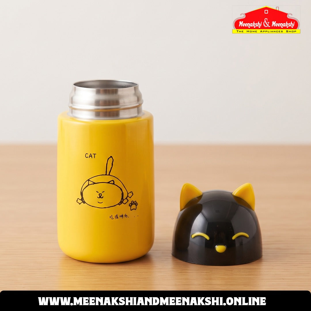 Cat Mini Hot & Cold Vacuum Bottle 260ml