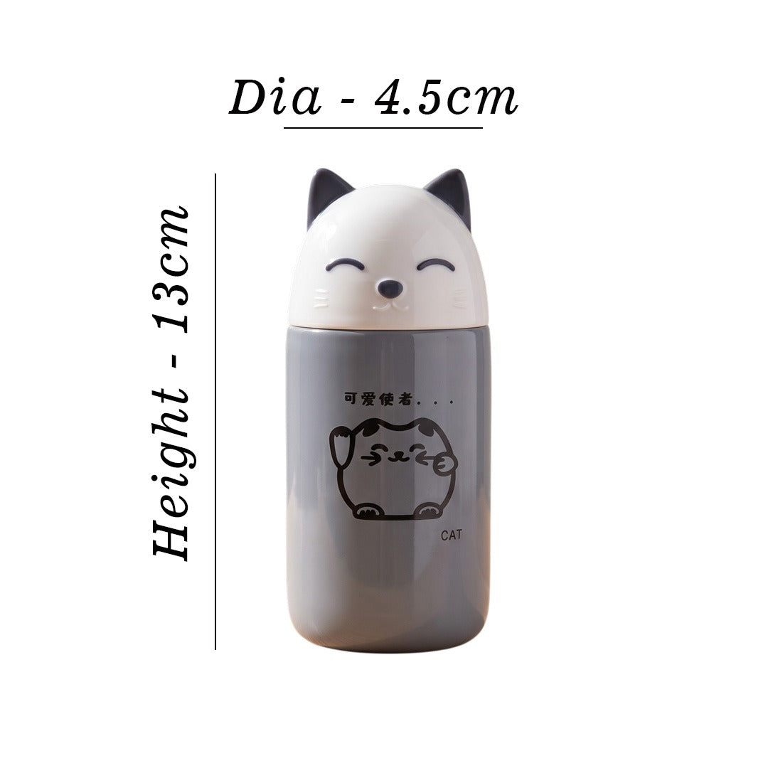 Cat Mini Hot & Cold Vacuum Bottle 260ml