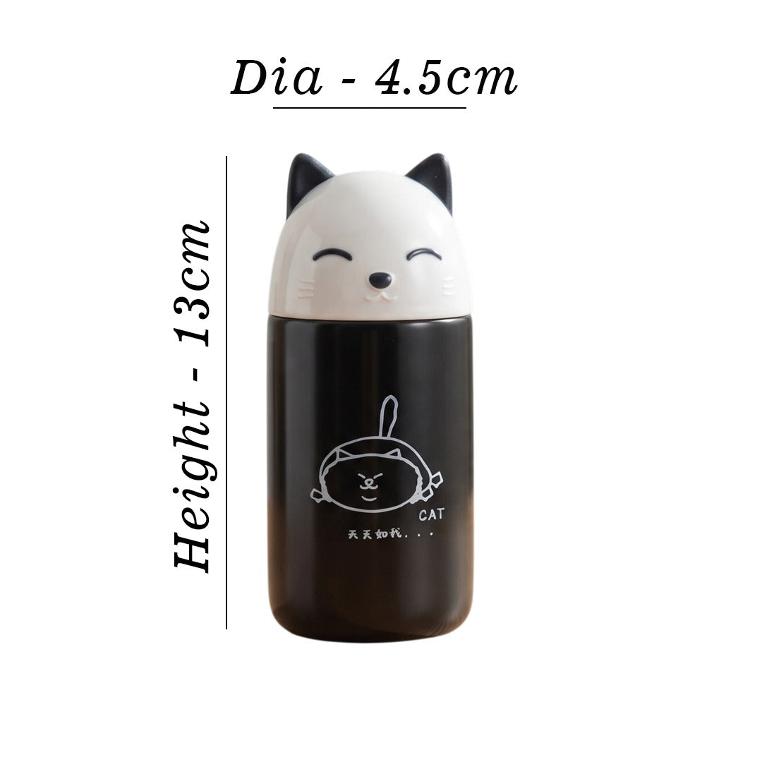 Cat Mini Hot & Cold Vacuum Bottle 260ml
