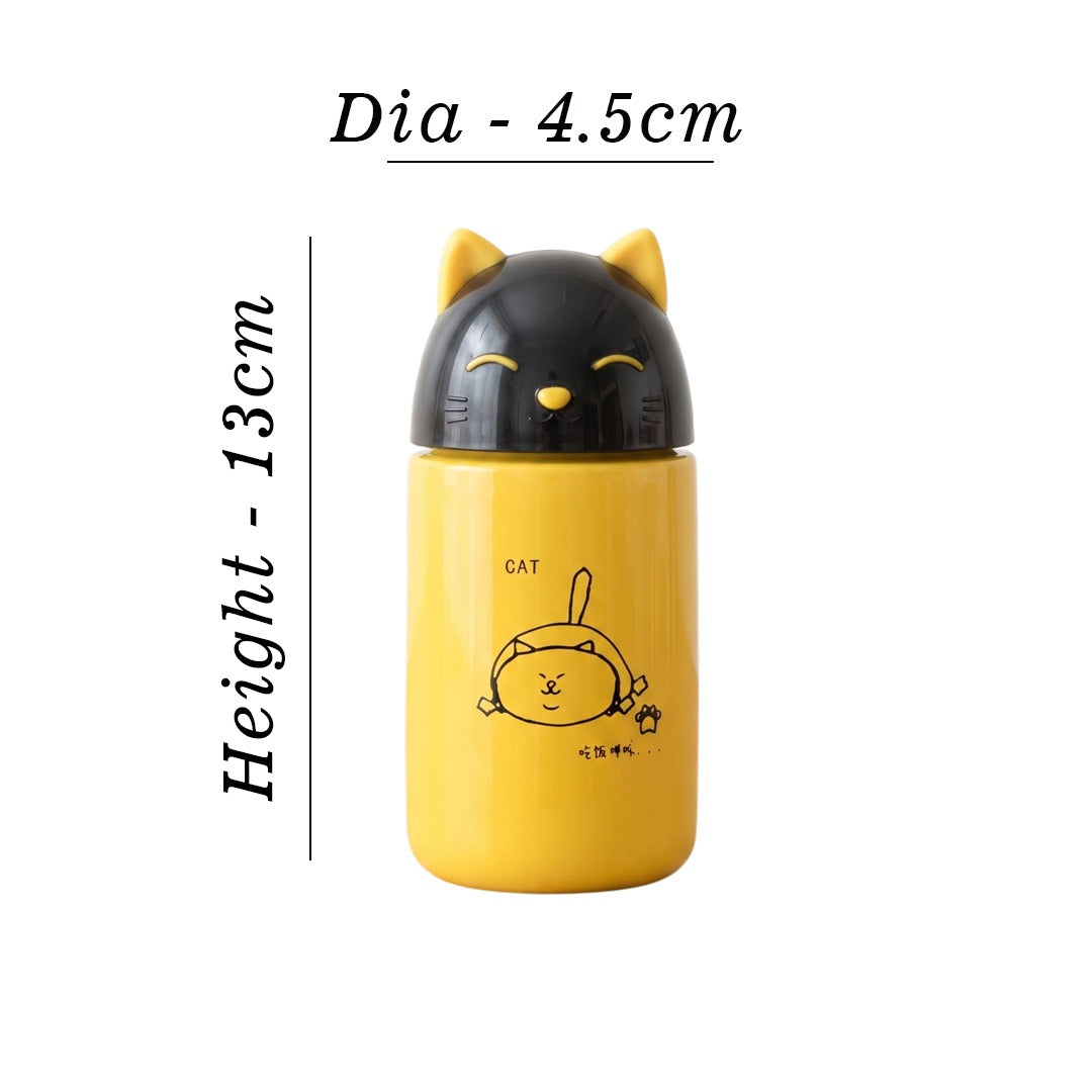 Cat Mini Hot & Cold Vacuum Bottle 260ml