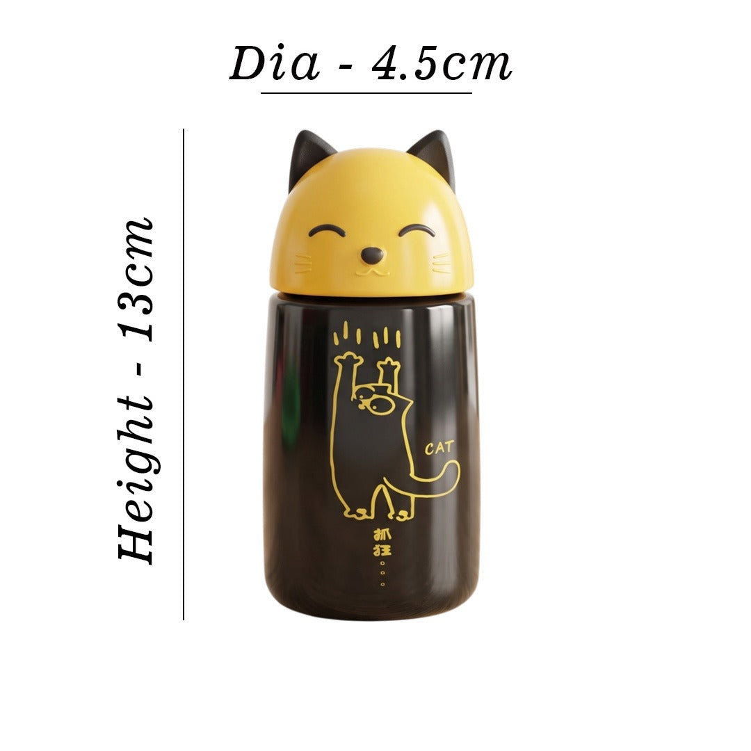 Cat Mini Hot & Cold Vacuum Bottle 260ml