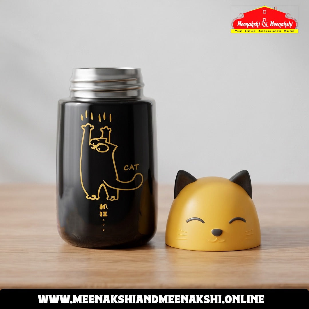 Cat Mini Hot & Cold Vacuum Bottle 260ml