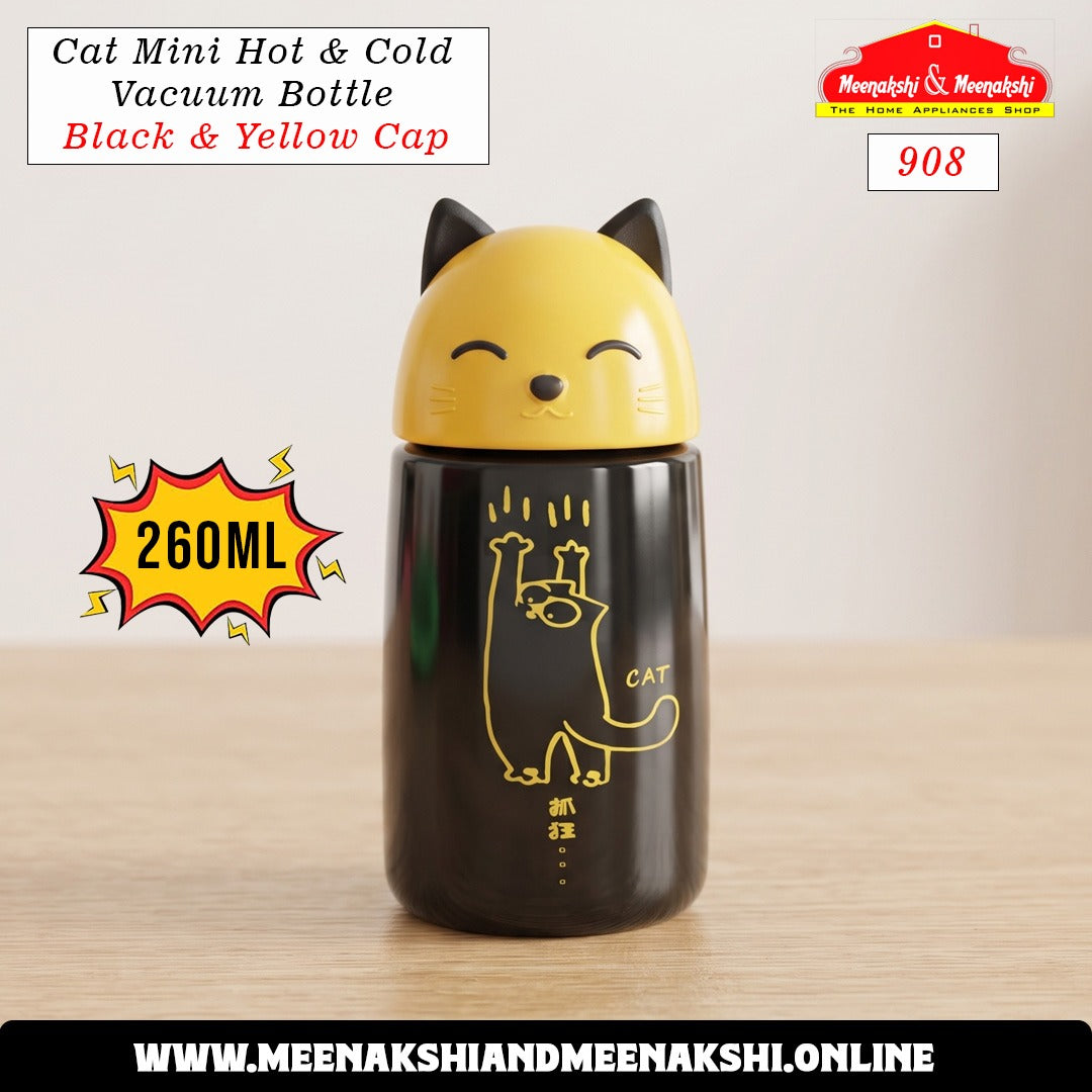 Cat Mini Hot & Cold Vacuum Bottle 260ml