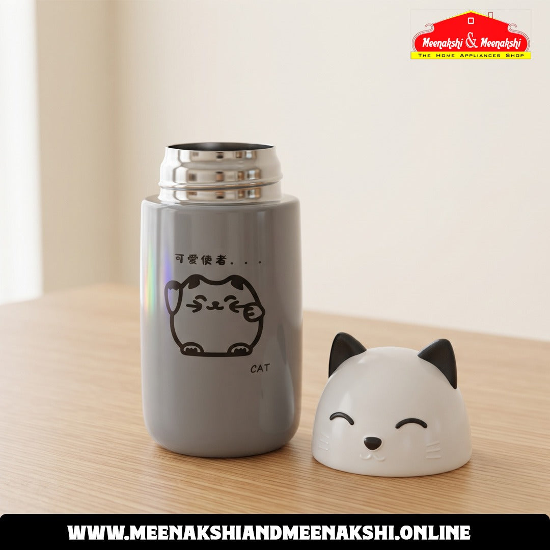 Cat Mini Hot & Cold Vacuum Bottle 260ml