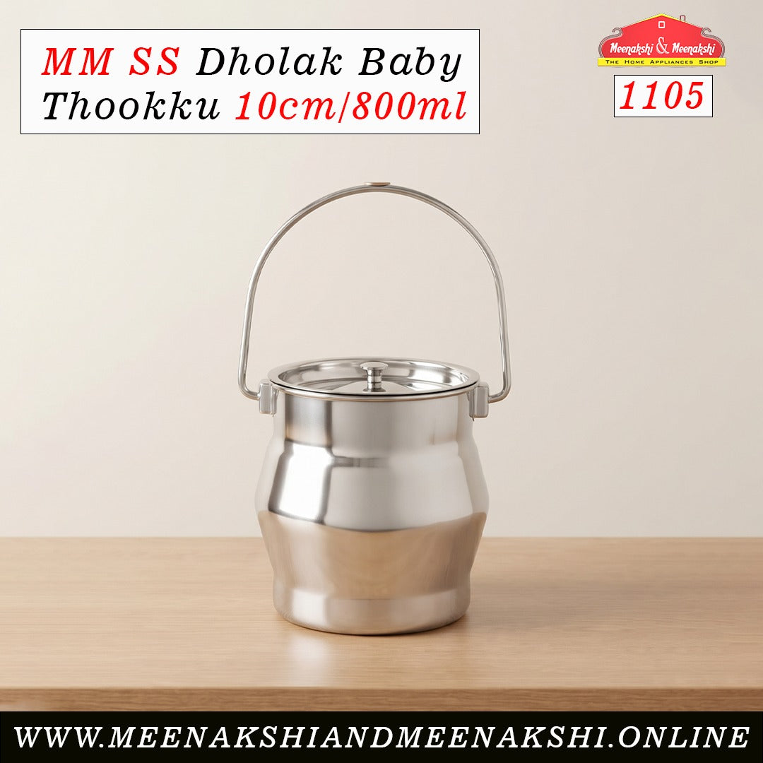 MM SS Dholak Baby Thookku 10cm/800ml 1105