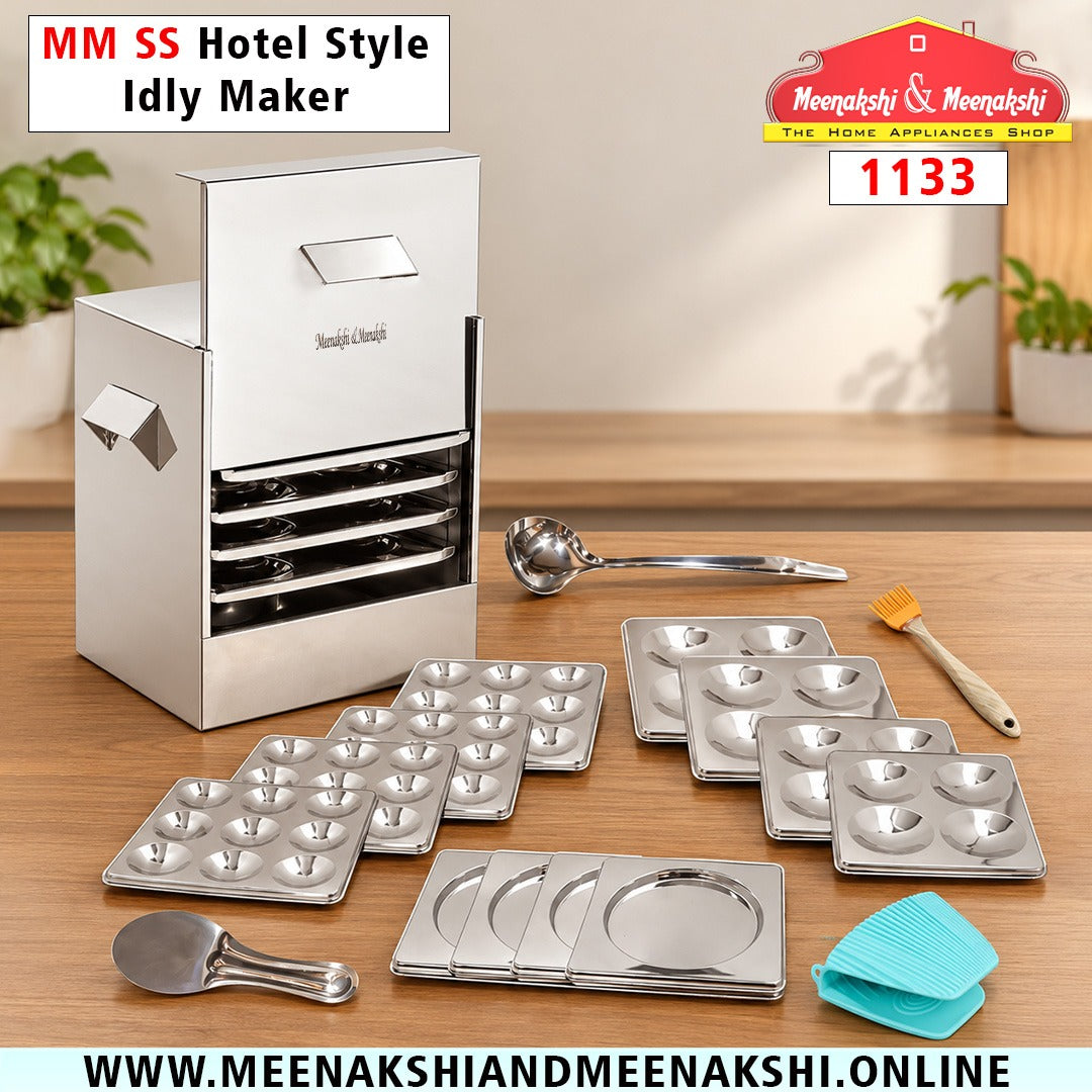MM SS Hotel Style Idly Maker 1133