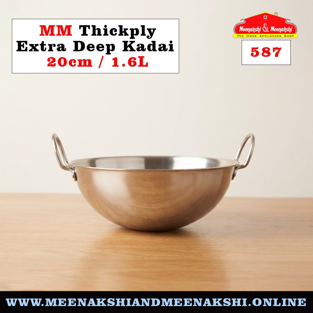 MM Thickply Extra Deep Kadai