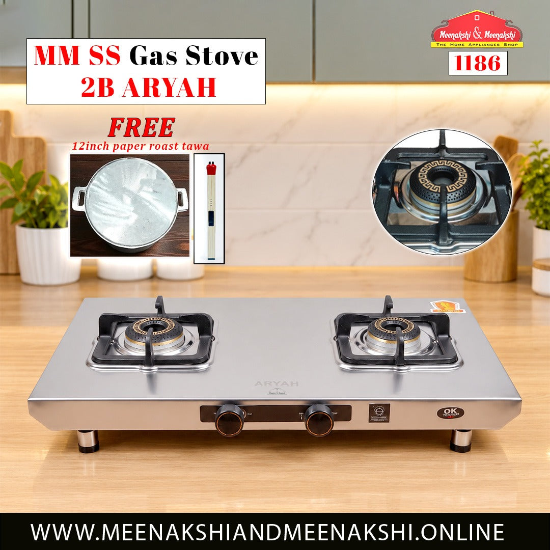 MM SS Gas Stove 2B ARYAH 1186