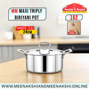MM Maxi Triply Biriyani Pot 24cm/5.3L 162