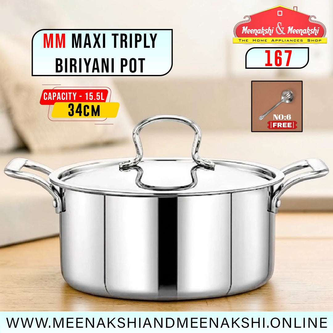 Maxi Triply Biriyani Pot